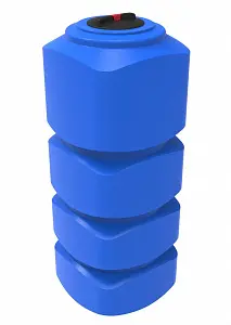 Пластиковая емкость ЭкоПром L 1000 усиленная под плотность до 1,2 г/см3 (Синий) 0